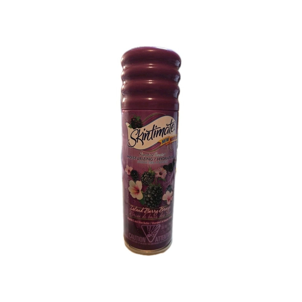 Skintimate Shave Gel Signature Scents Moisturizing Island Berry Breeze 7oz